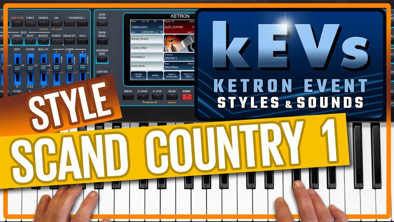 Ketron Event - New Style SCAND COUNTRY 1 - kEVs