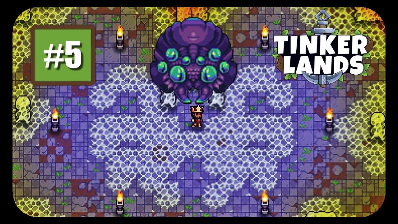 TINKERLANDS |🦀#5 2º Boss El PRINCIPE RANA y 3º ARAÑA de MINERAL 🐧