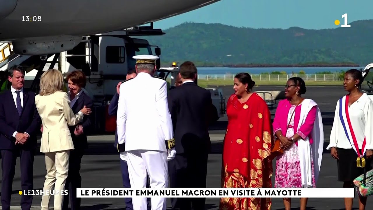 Emmanuel Macron à Mayotte :