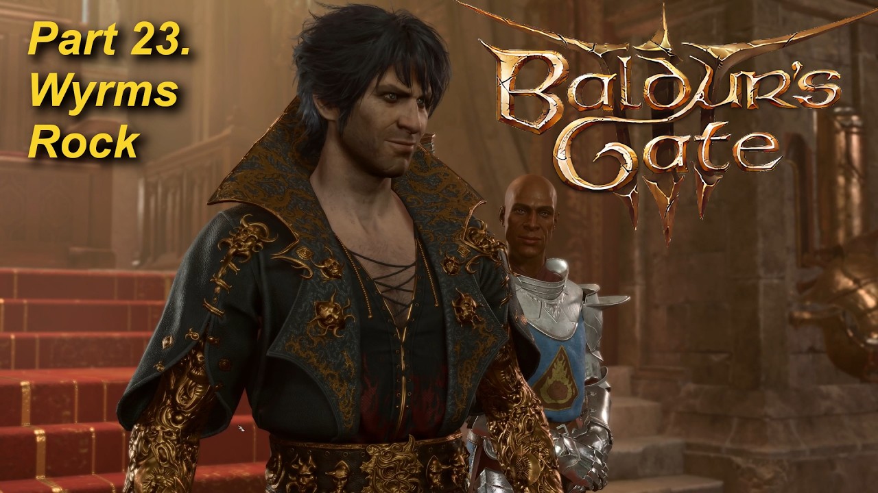 Baldur's Gate 3 Duo Honour Mode.  Aasimar  Part 23. Wyrm's Rock