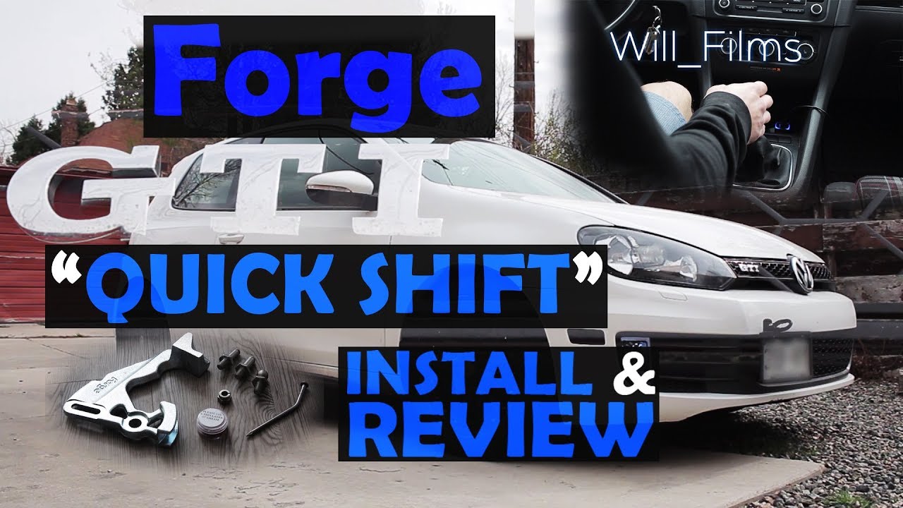 Forge Quick Shift short shifter - MK6 GTI