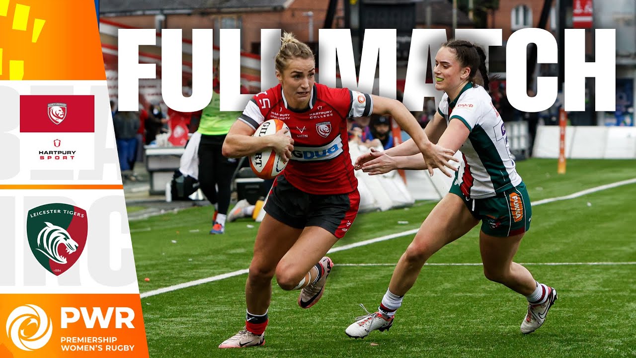 Gloucester Hartpury vs Leicester Tigers | Premiership Women's Rugby