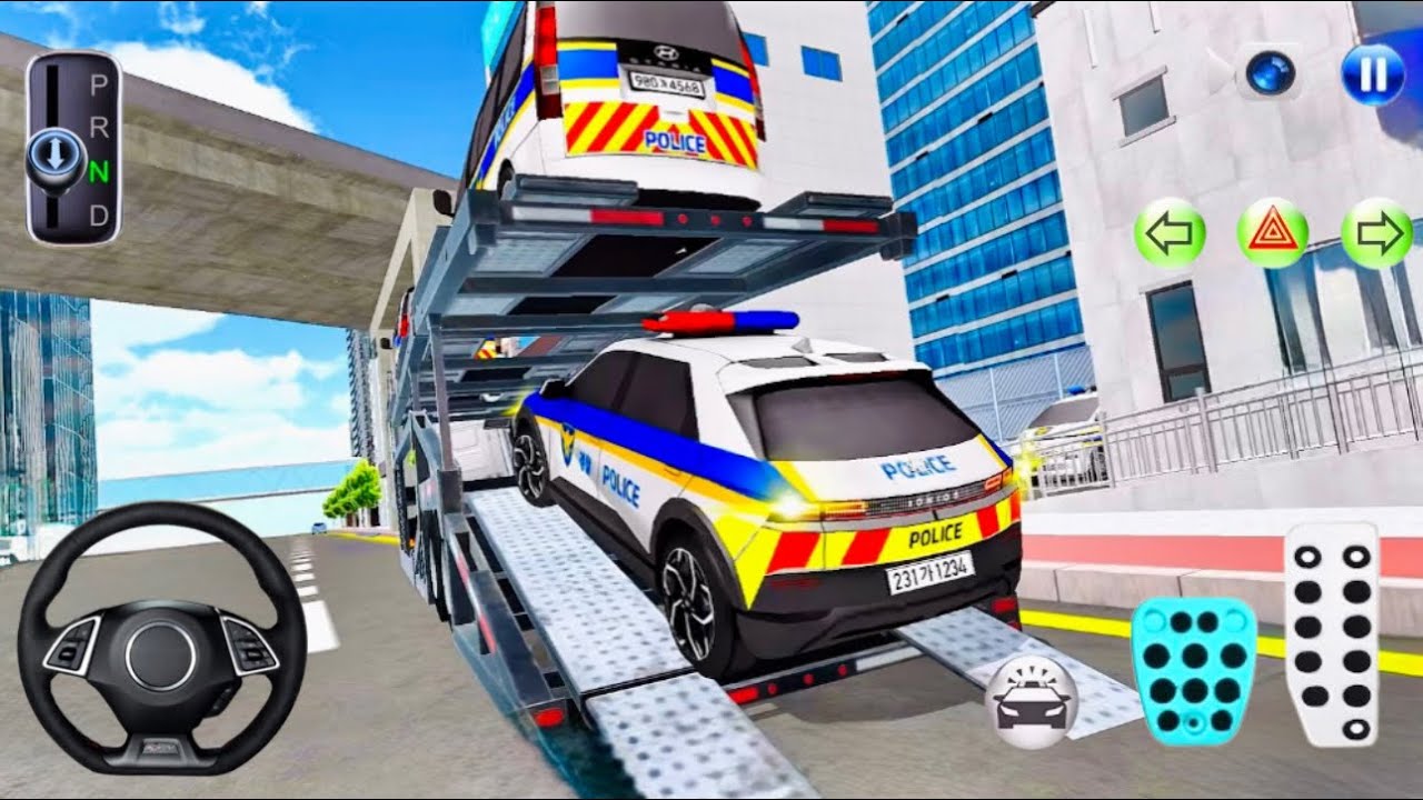 Double Decker Truck & Police Car Mayhem! Crazy Driving Fun on Android & iOS | Ep #18