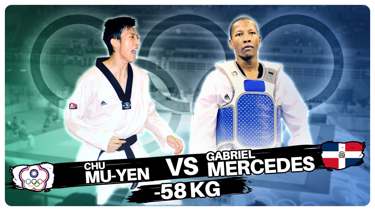 Taekwondo Olympics - Beijing 2008 -  Chu Mu Yen vs. Gabriel Mercedes