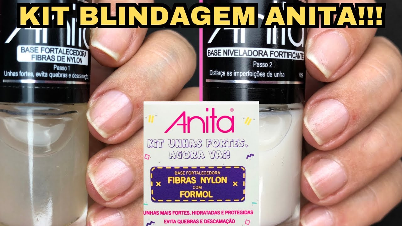 BLINDAGEM NAS UNHAS NATURAIS | LANÇAMENTO ANITA