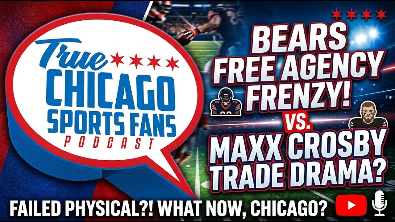 Maxx Crosby Drama/ Bears Free Agency Moves & More! Episode.294