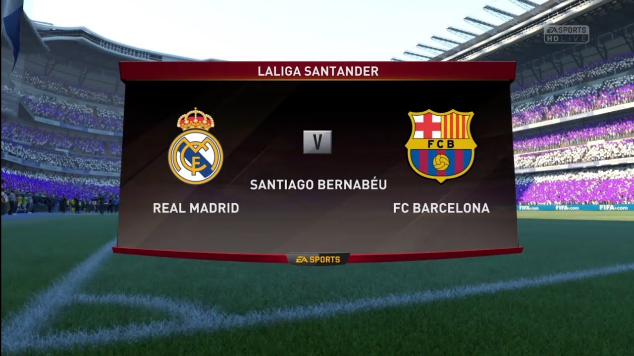 FIFA 17 | Legendary | LaLiga Santander | Real Madrid v FC Barcelona | Santiago Bernabéu