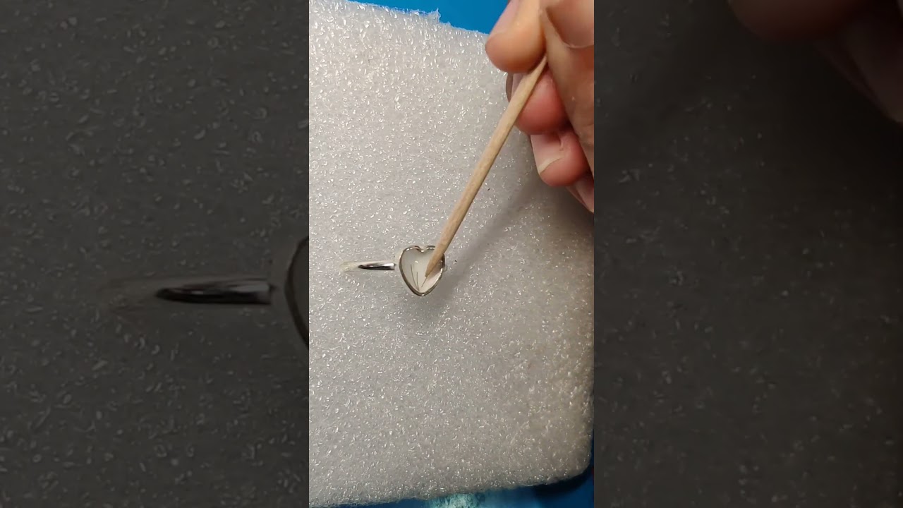 Hair preservation #preservation #resinpreservation #hairpreservation  #resinring #resinjewelry