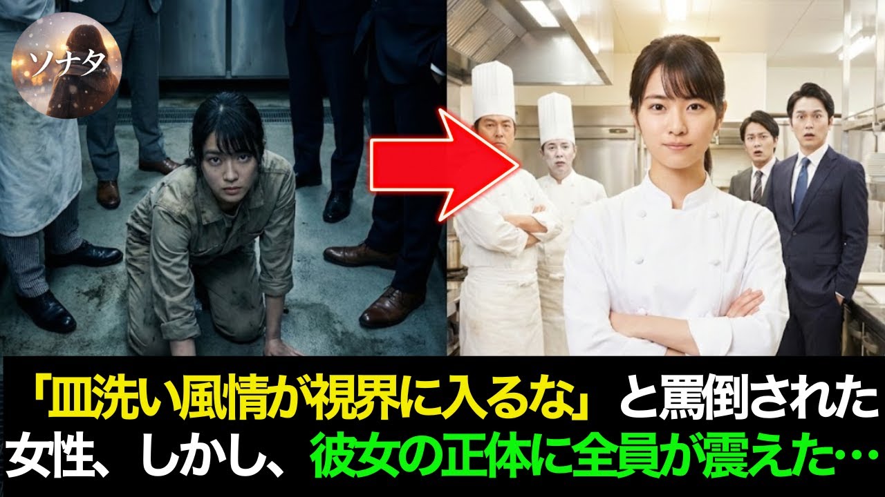 熱いスープをかけられ解雇された皿洗いの女性→その夜彼女が作った料理が…ミシュラン三つ星の命運を変えた