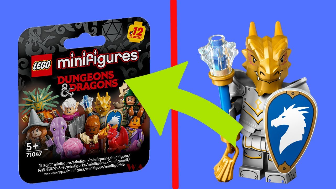 САМАЯ КРУТАЯ СЕРИЯ МИНИФИГУРОК??? | LEGO 71047. DUNGEONS & DRAGONS CMF | LEGO Обзор