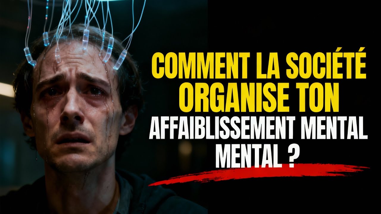 Comment la société organise t'il  ton affaiblissement mental ?