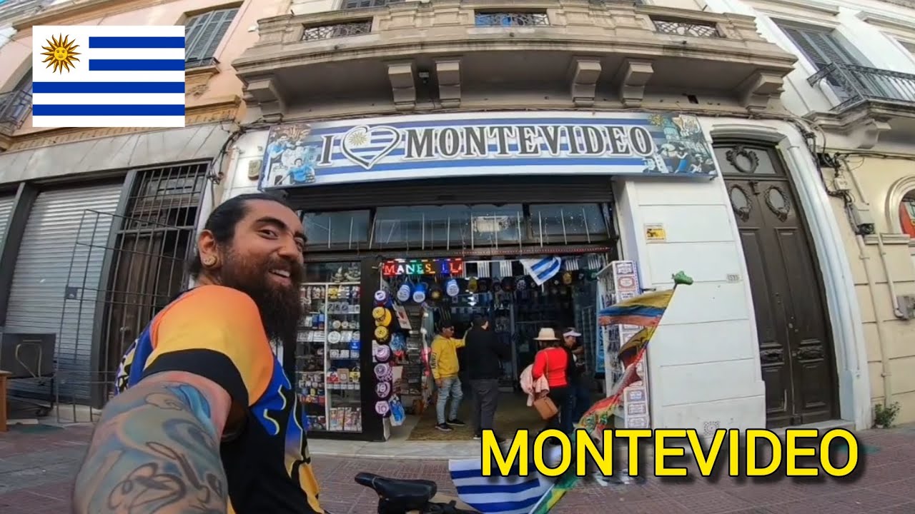 MONTEVIDEO en BICICLETA , puntos turísticos de la ciudad 