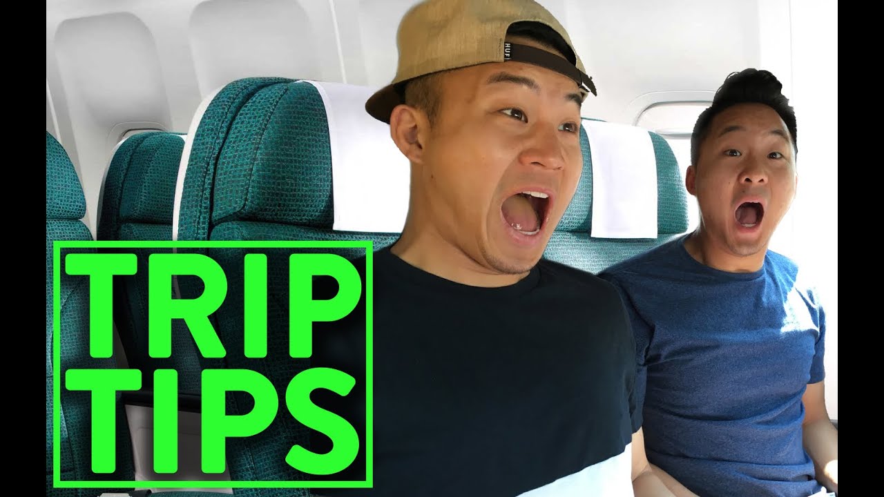 THINGS YOU SHOULD BRING ON A PLANE! | Fung Bros