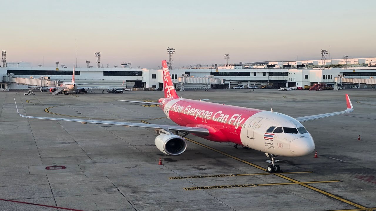 Thai AirAsia A320 Bangkok To Ho Chi Minh City 