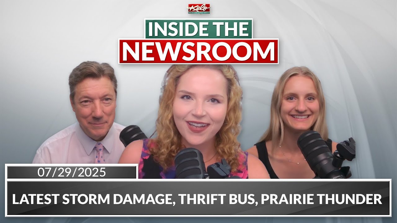 Latest storm damage, thrift bus, Prairie Thunder; Inside the Newsroom
