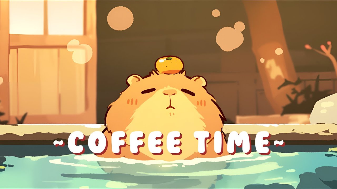 Capybara Study Beats - Cozy Japanese Lofi Mix ~ Gentle Feelings ~ 🦫 📝