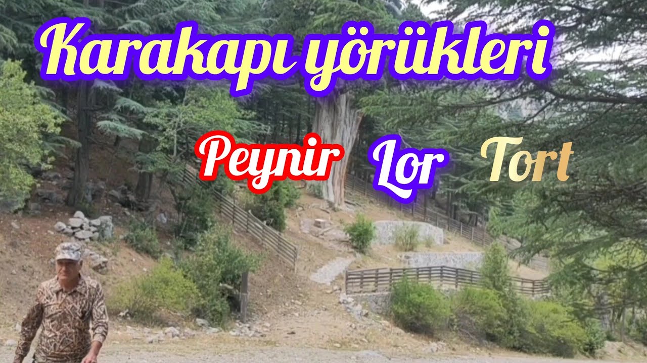 KARAKAPI Y&Ouml;R&Uuml;KLERİ PEYNİR LOR  TORT YAPIYOR