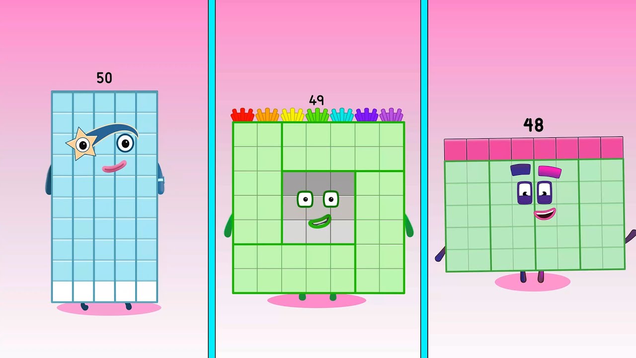 Sprunki OC Numberblocks 50, 49, 48 || Компиляция Incredibox #incredibox #sprunki #numberblocks