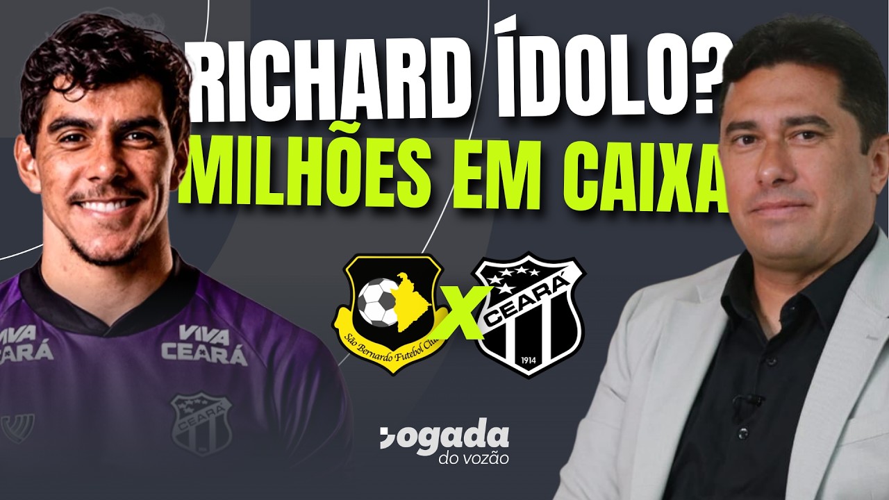 🙏🏼 RICHARD ÍDOLO? 🤑 PREMIAÇÃO MILIONÁRIA ⚽️ PRÓXIMOS JOGOS