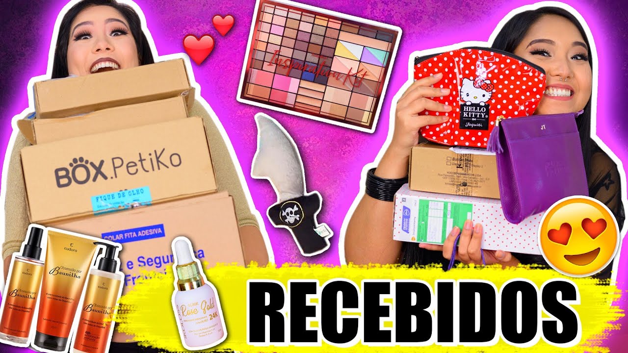 O MAIOR RECEBIDOS DO CANAL! | Blog das irmãs