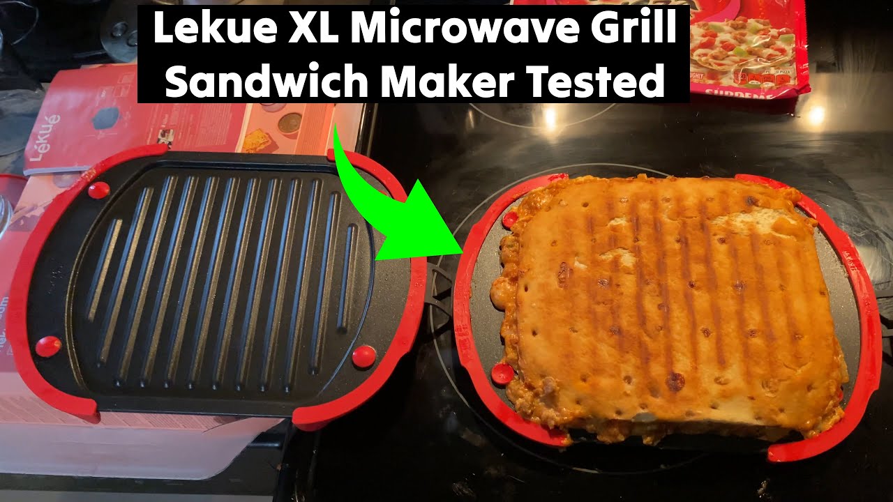 Lékué Microwave Grill XL Tested: Quick 2-Layer Pizza 🟡 Gadgetify