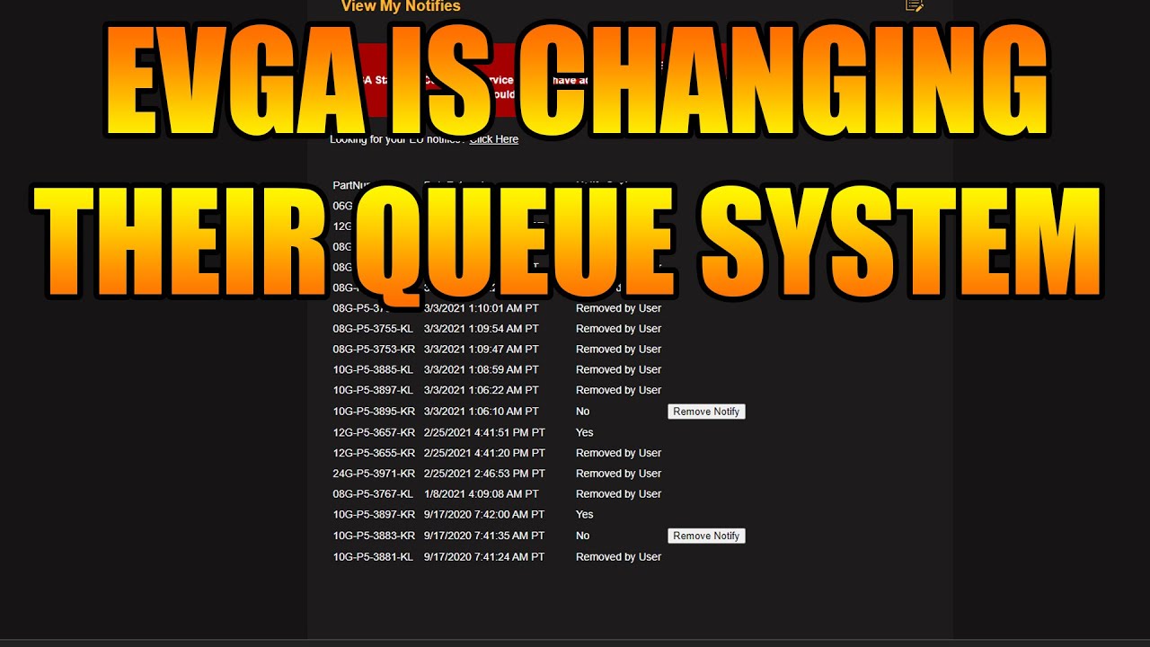EVGA Is Changing The Way Their GPU Queue System Works