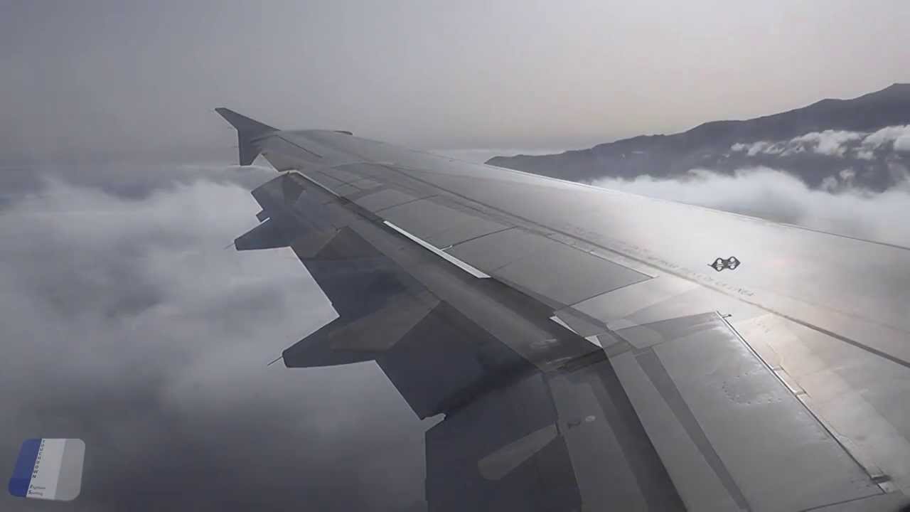 Iberia Express IBS3840 (Madird - La Palma) landing at La Palma Airport [HD]