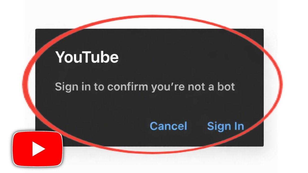 YouTube Sign in to confirm you're not a bot Problem || (Solution)