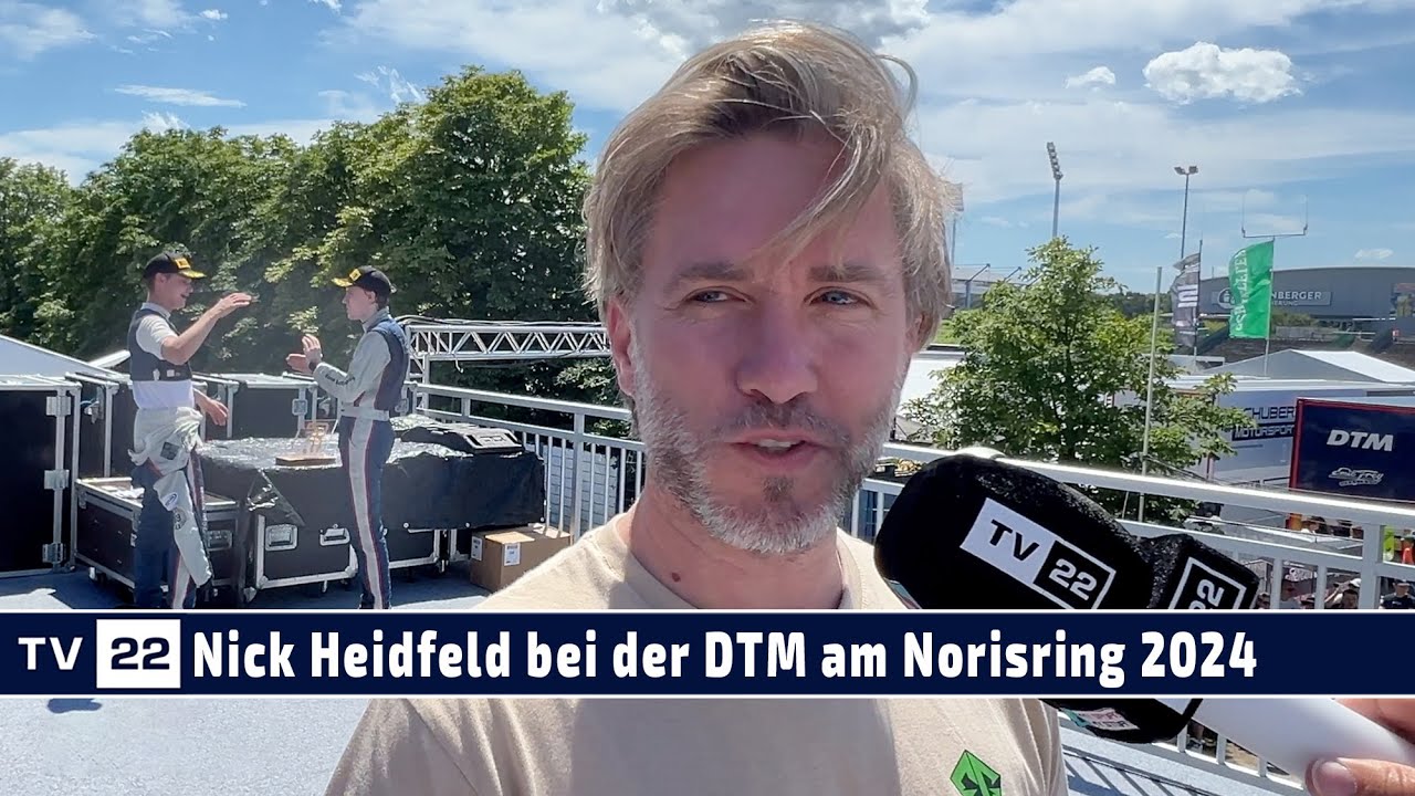 MOTOR TV22: Ex-Formel-1 Fahrer Nick Heidfeld über seine neue Rennserie im Interview Norisring 2024