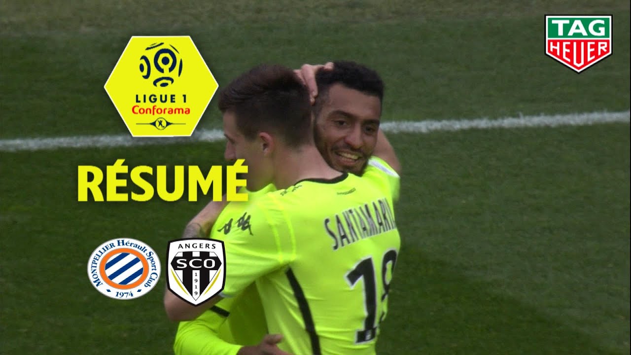 Montpellier H&eacute;rault SC - Angers SCO ( 2-2 ) - R&eacute;sum&eacute; - (MHSC - SCO) / 2018-19