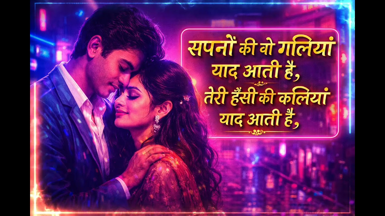 🎶 सपनों की वो गलियाँ | Old Hindi Romantic Song | Classic Love Song 💫