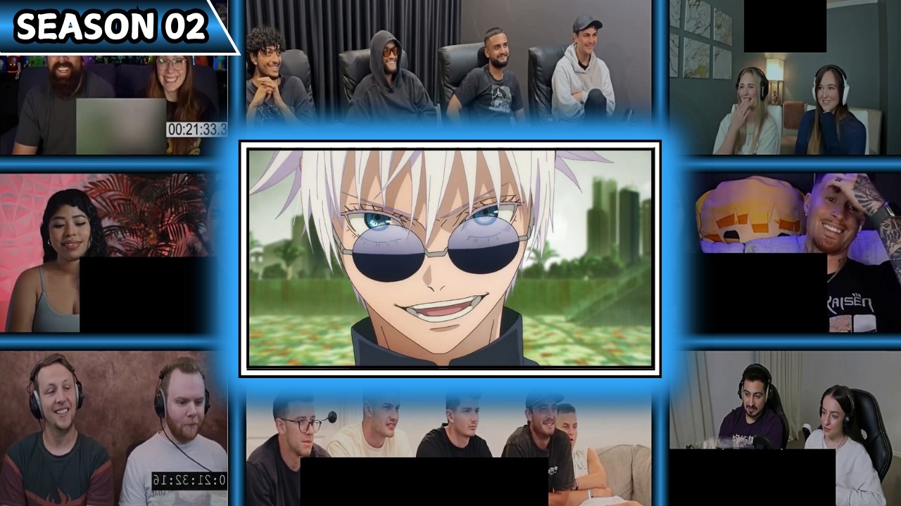JUJUTSU KAISEN | SEASON 02 EPISODE 01 [ REACTION MASHUP ]