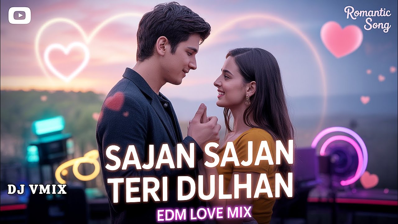 SAJAN SAJAN TERI DULHAN 💖 EDM Song Mix 2026 | Romantic Love Song Remix | Hard Bass DJ Mix