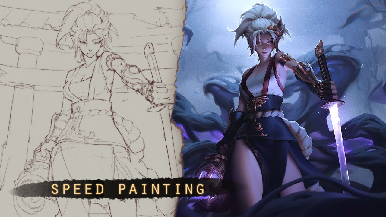Murasaki - SPEED PAINTING
