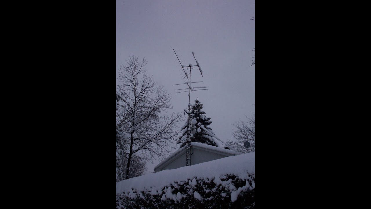 Amateur Radio Satellite Echo test in 2004 on Oscar AO-10 at 39400km !