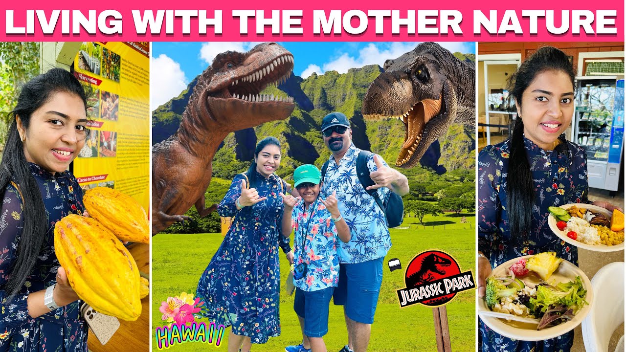 🦖 இதுதான் Hollywood Movie Shooting Spot | Jurassic Adventure Tour | Kualoa Ranch | USA Tamil VLOG