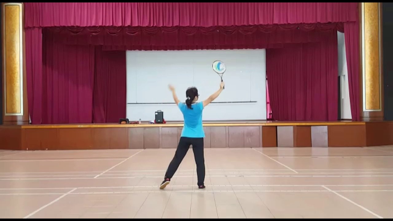 柔力球《最美最美》背面示范（单拍）