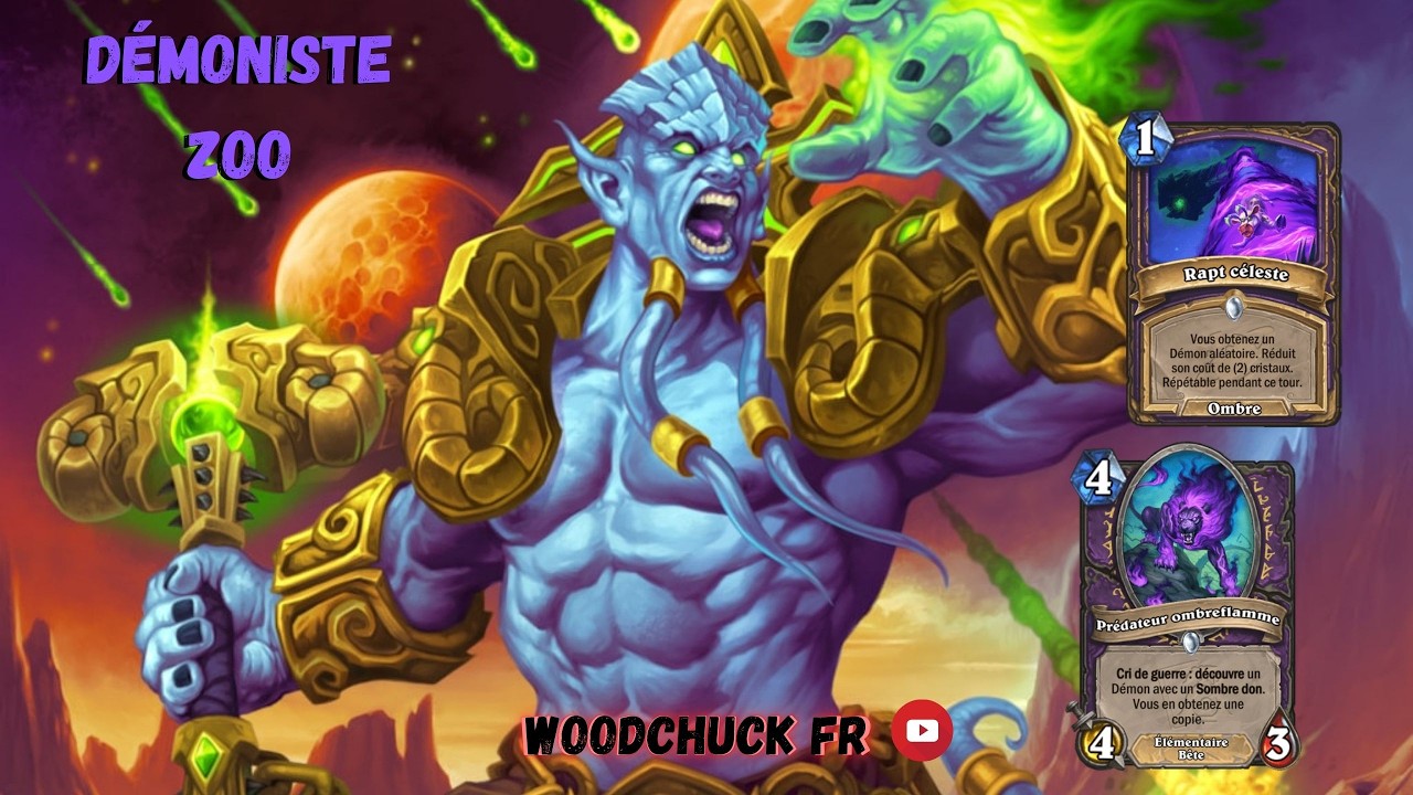 Hearthstone - Démoniste Zoo ( excellent pour grind ) - Woodchuck