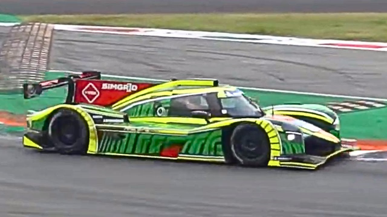 LMP3 Action in Monza - Nissan VK56 V8 Sound