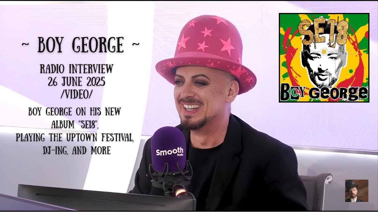 BOY GEORGE ON HIS NEW ALBUM 