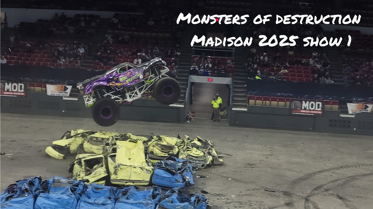 Monsters of destruction Madison 2025 full show ( Show 1)