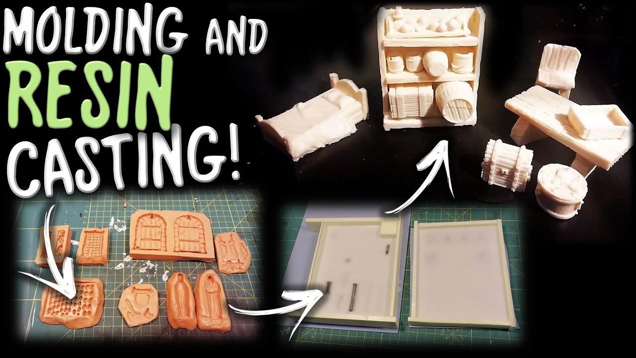 Molding and resin casting... my first time ever!