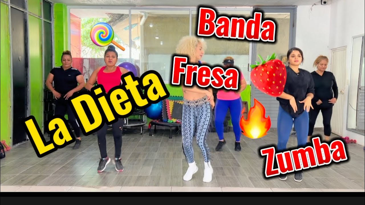 Zumba La dieta Banda fresa 🍓