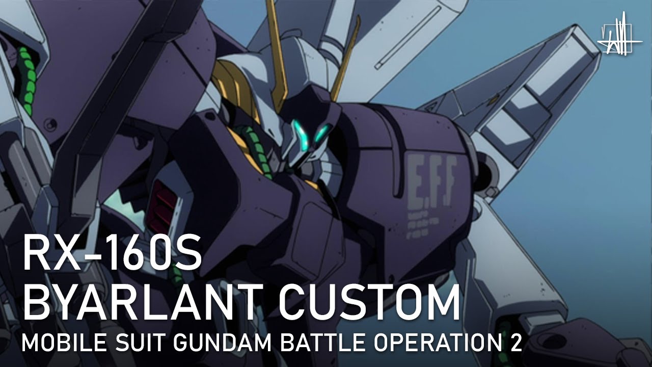 [GBO2] - RX-160S Byarlant Custom Gameplay Showcase
