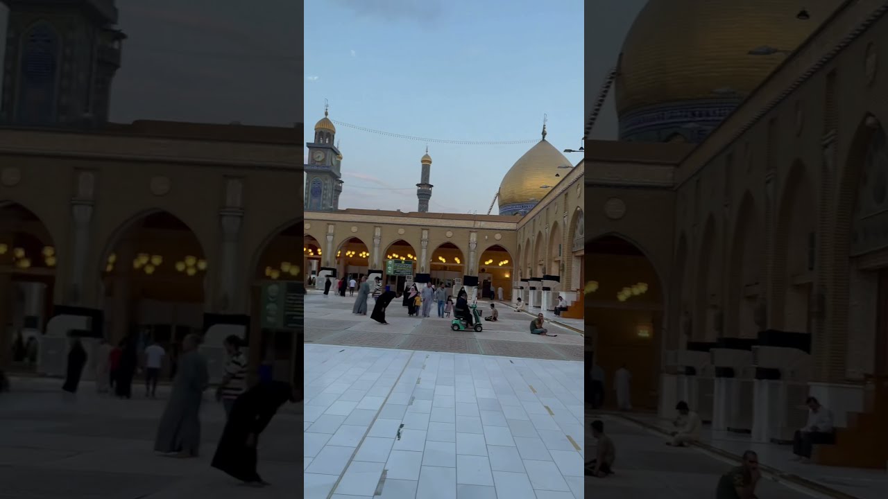 Outer courtyard of the Grand Mosque of Kufa - Kufa, Iraq