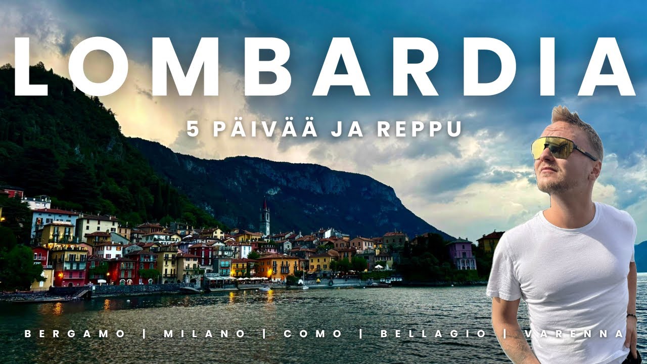 Bergamo, Milano ja Como - tutkimusmatka Lombardiassa, Italiassa 5 päivässä