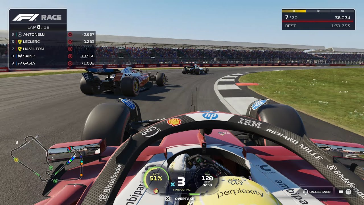 F1 25 | Silverstone | Ferrari SF-25 | Hamilton