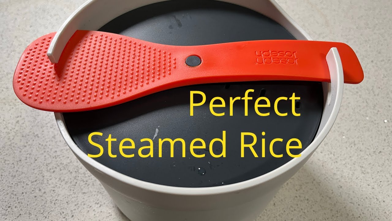 microwave rice cooker for perfect steamed rice