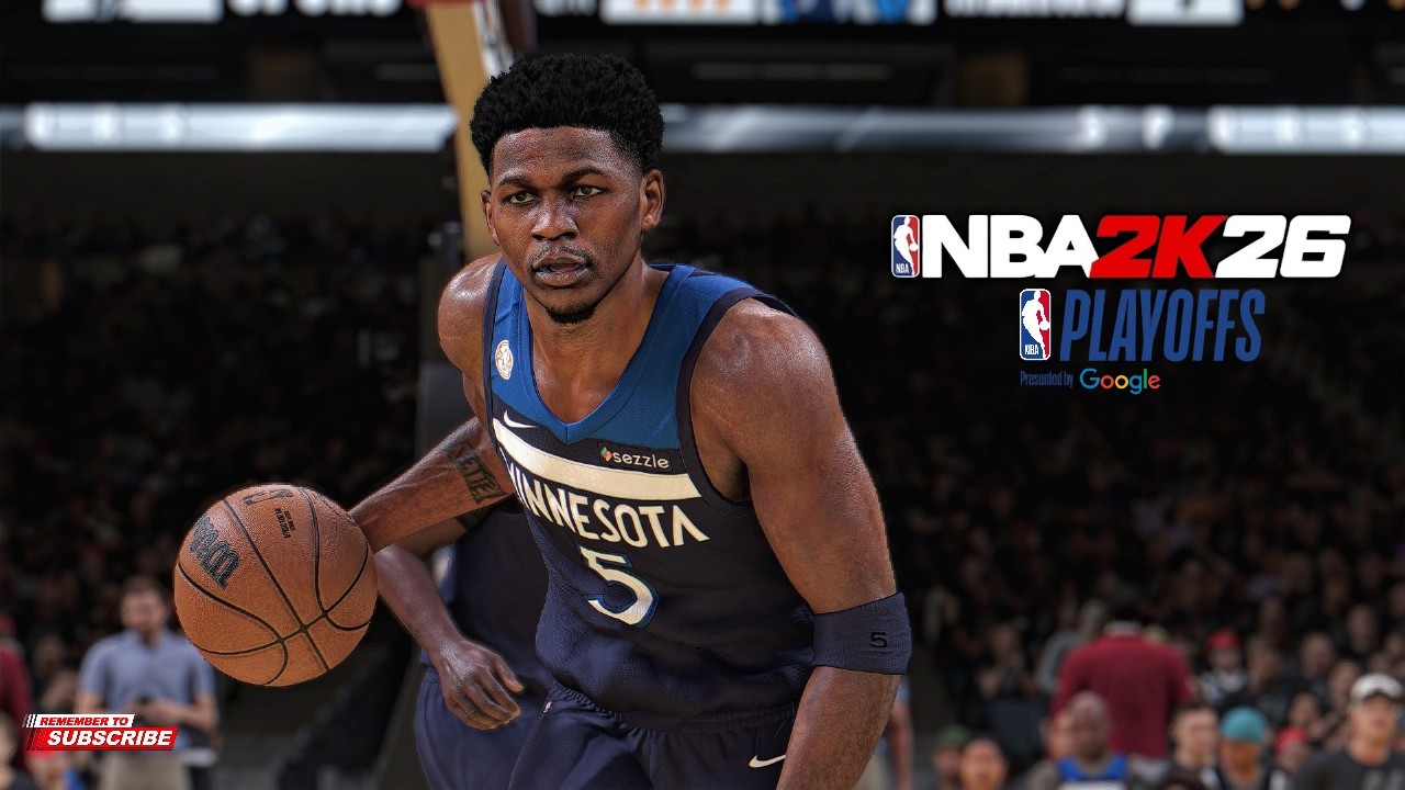 Timberwolves vs Spurs Game 1 | NBA 2K26 Playoff Simulation