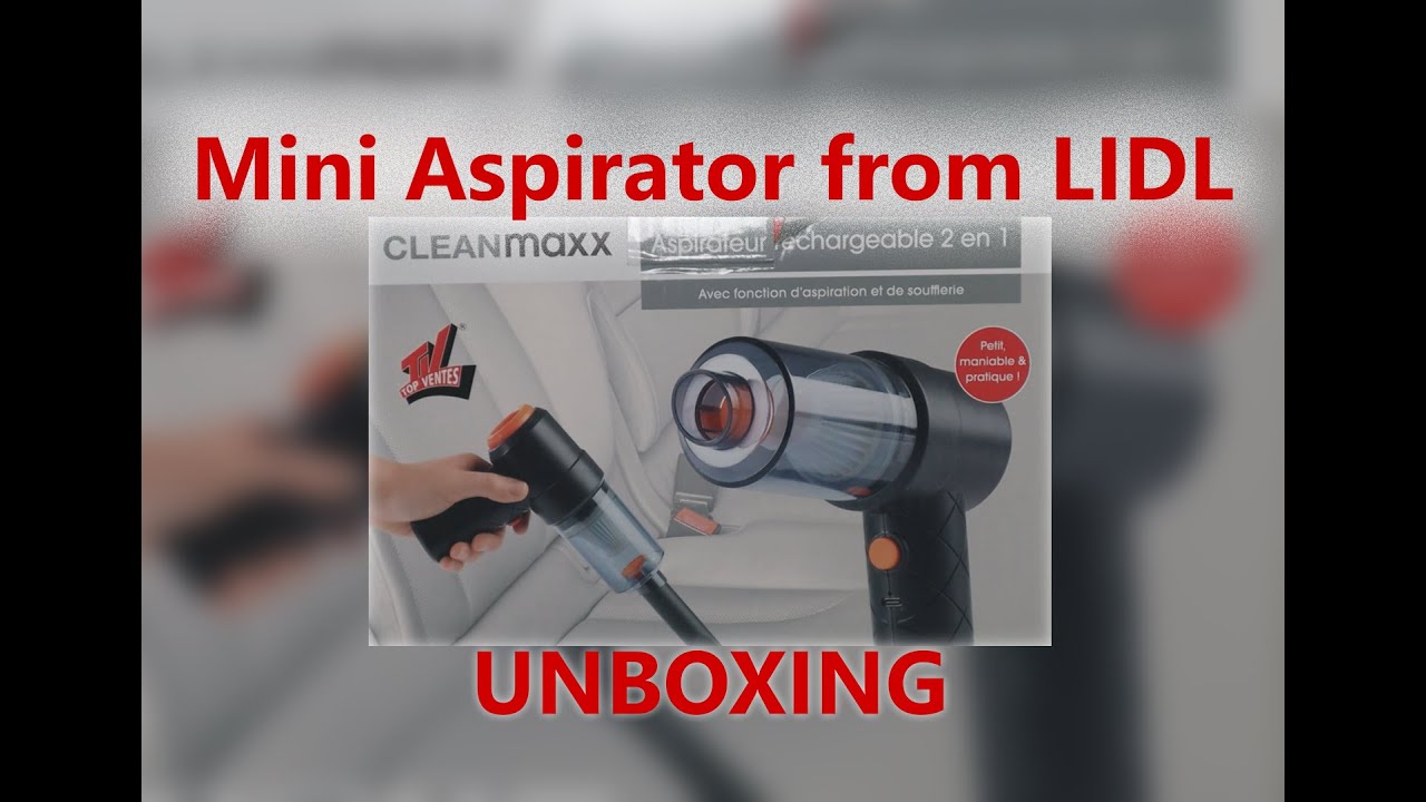 Mini #Aspirator CleanMaxx from LIDL